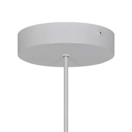 Nordlux - Lampada a sospensione SALLINO con cavo 1xE27/15W/230V Ø 24 cm bianca