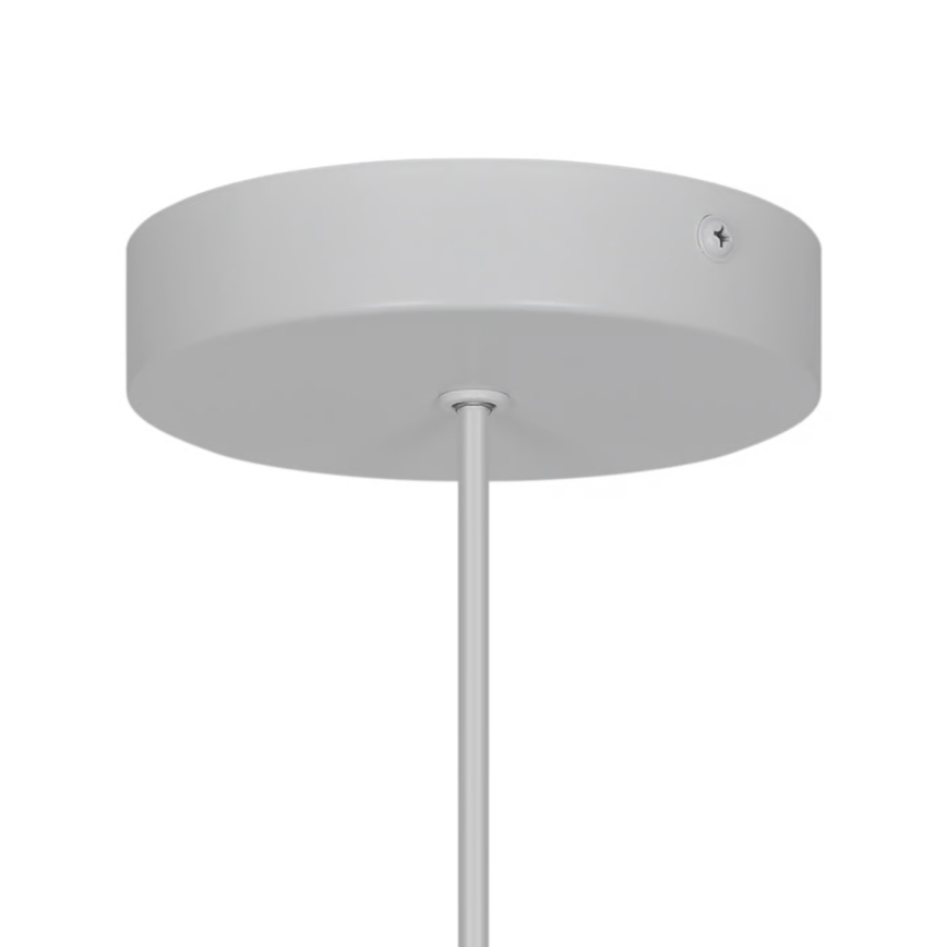 Nordlux - Lampada a sospensione SALLINO con cavo 1xE27/15W/230V Ø 24 cm bianca