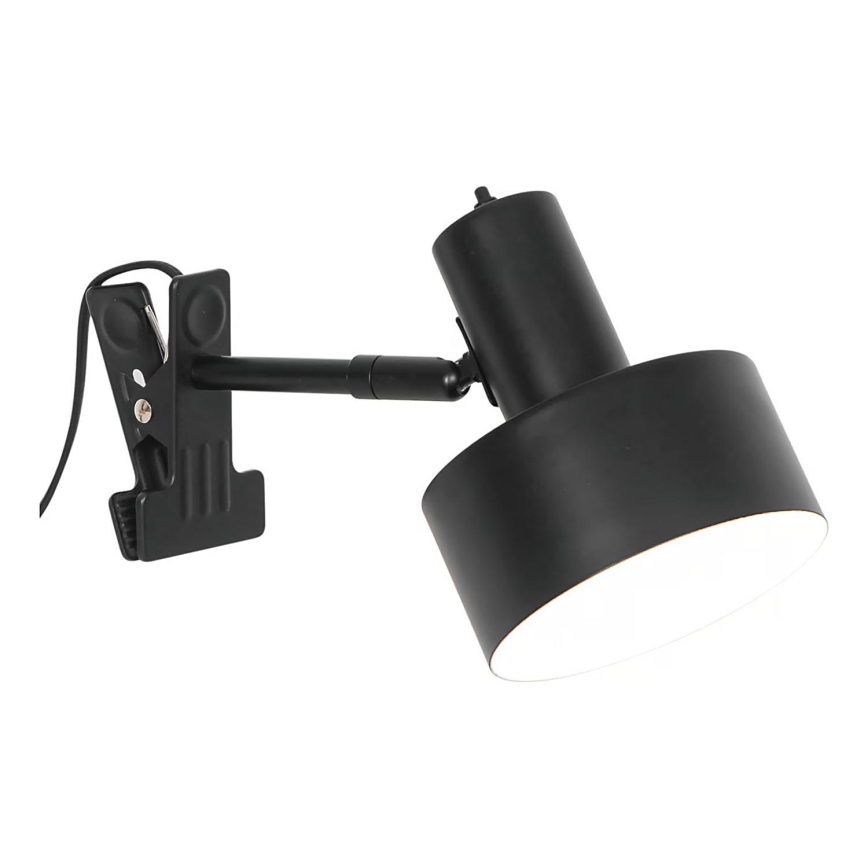 Nordlux - Lampada con morsetto MATIS 1xE27/15W/230V nero