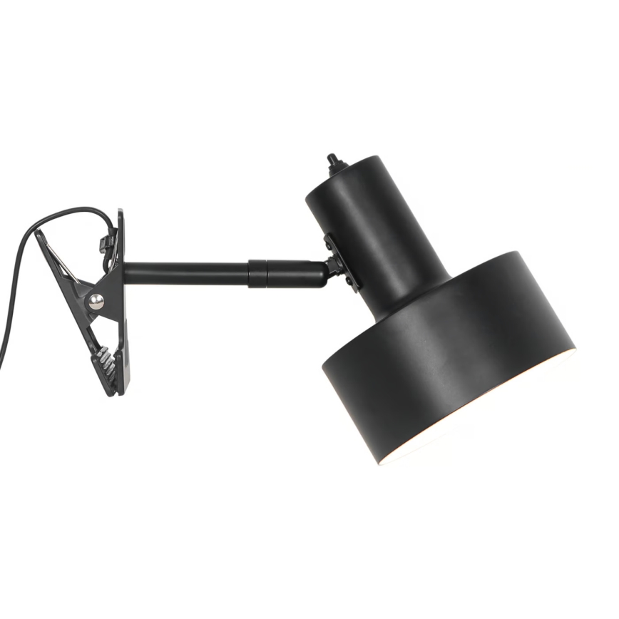 Nordlux - Lampada con morsetto MATIS 1xE27/15W/230V nero