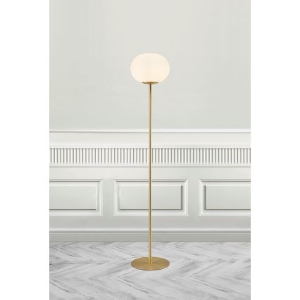 Nordlux - Lampada con piedistallo ALTON 1xE27/25W/230V oro