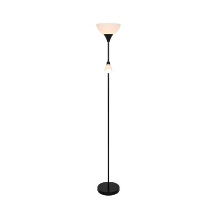 Nordlux - Lampada con piedistallo LAURIA 1xE27/40W/230V + 1xE14/15W nero