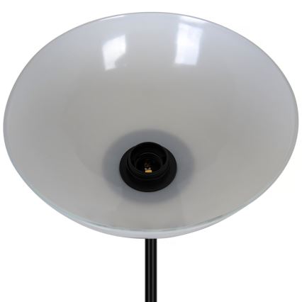 Nordlux - Lampada con piedistallo LAURIA 1xE27/40W/230V + 1xE14/15W nero