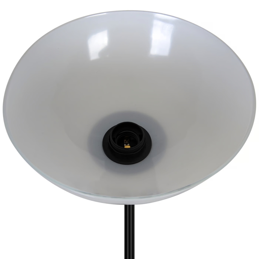 Nordlux - Lampada con piedistallo LAURIA 1xE27/40W/230V + 1xE14/15W nero