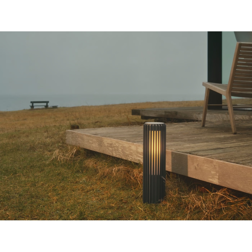 Nordlux - Lampada da esterno ALUDRA 1xE27/15W/230V IP44 antracite 45,4 cm