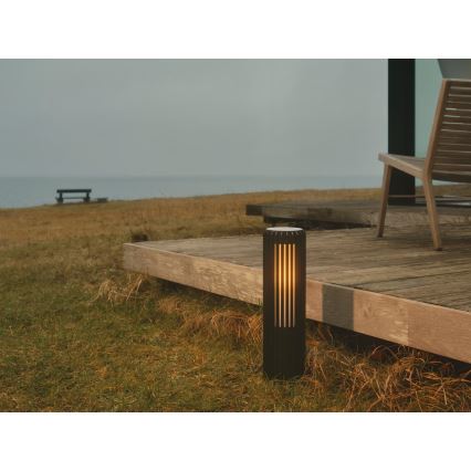 Nordlux - Lampada da esterno ALUDRA 1xE27/15W/230V IP44 nero 45,4 cm