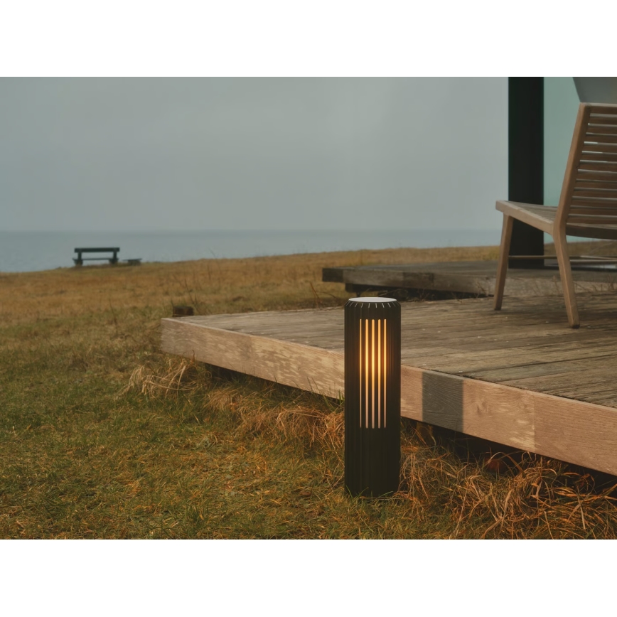 Nordlux - Lampada da esterno ALUDRA 1xE27/15W/230V IP44 nero 45,4 cm