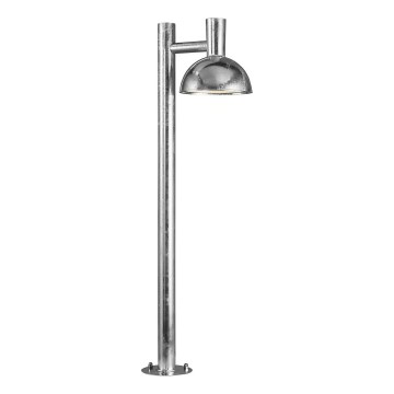 Nordlux - Lampada da esterno ARKI 1xE27/20W/230V IP54 100 cm argento