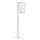 Nordlux - Lampada da esterno COUPAR 1xE27/25W/230V IP54 80 cm bianco