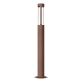 Nordlux - Lampada da esterno HELIX 1xGU10/8W/230V IP44 ruggine 80 cm