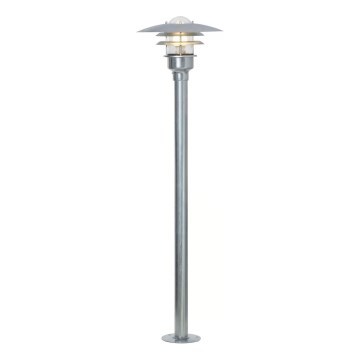 Nordlux - Lampada da esterno LONSTRUP 1xE27/60W/230V IP44 cromo opaco 116 cm
