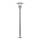 Nordlux - Lampada da esterno LONSTRUP 1xE27/60W/230V IP44 cromo opaco 116 cm