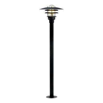 Nordlux - Lampada da esterno LONSTRUP 1xE27/60W/230V IP44 nero 116 cm