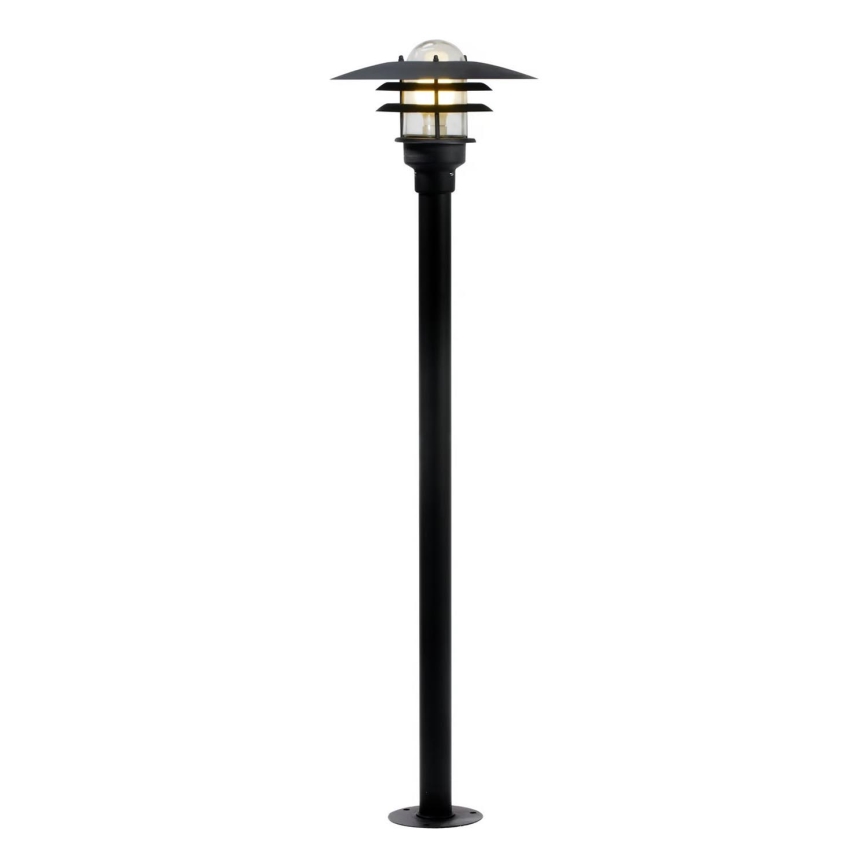 Nordlux - Lampada da esterno LONSTRUP 1xE27/60W/230V IP44 nero 116 cm