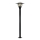 Nordlux - Lampada da esterno LONSTRUP 1xE27/60W/230V IP44 nero 116 cm