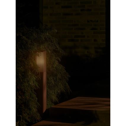 Nordlux - Lampada da esterno SIDARA 1xE27/15W/230V IP44 95 cm marrone