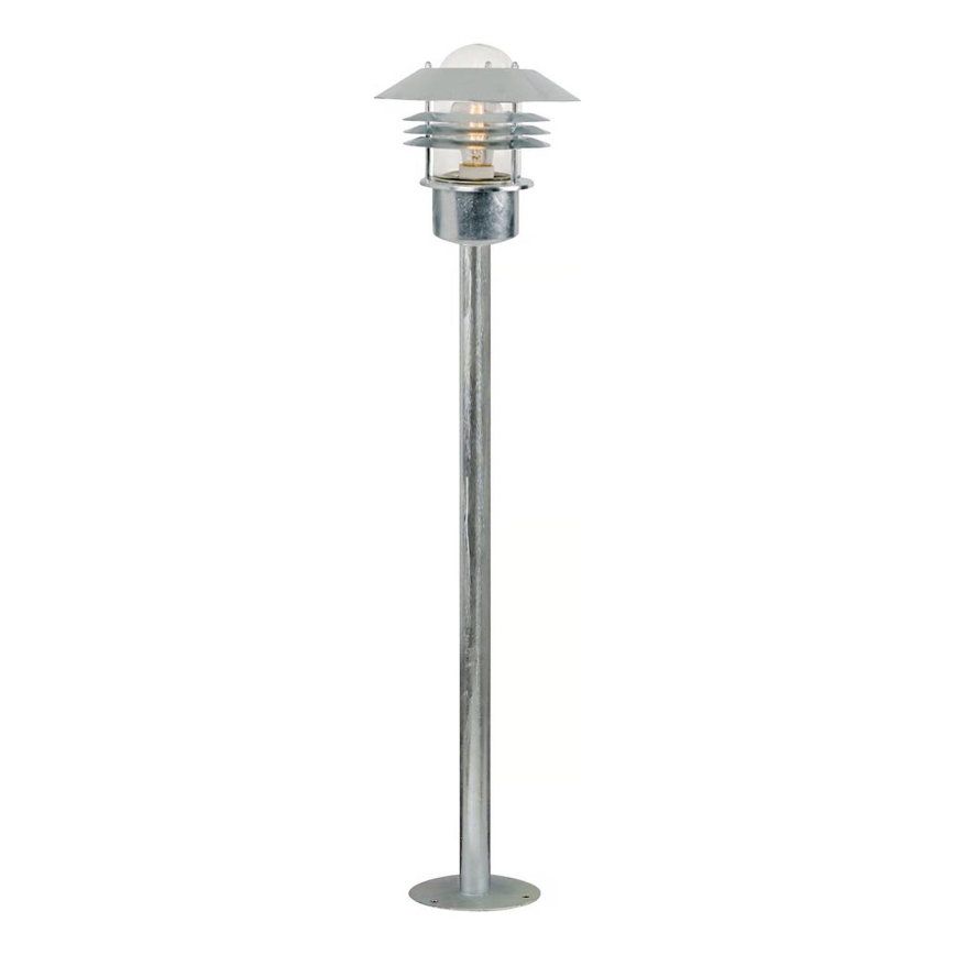 Nordlux - Lampada da esterno VEJERS 1xE27/60W/230V IP54 argento