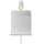 Nordlux - Lampada da parete con faretti, mensola e USB ROOMI 1xGU10/8W/230V bianco