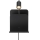 Nordlux - Lampada da parete con faretti, mensola e USB ROOMI 1xGU10/8W/230V nero