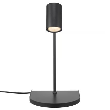 Nordlux - Lampada da parete con mensola CODY 1xGU10/15W/230V nera