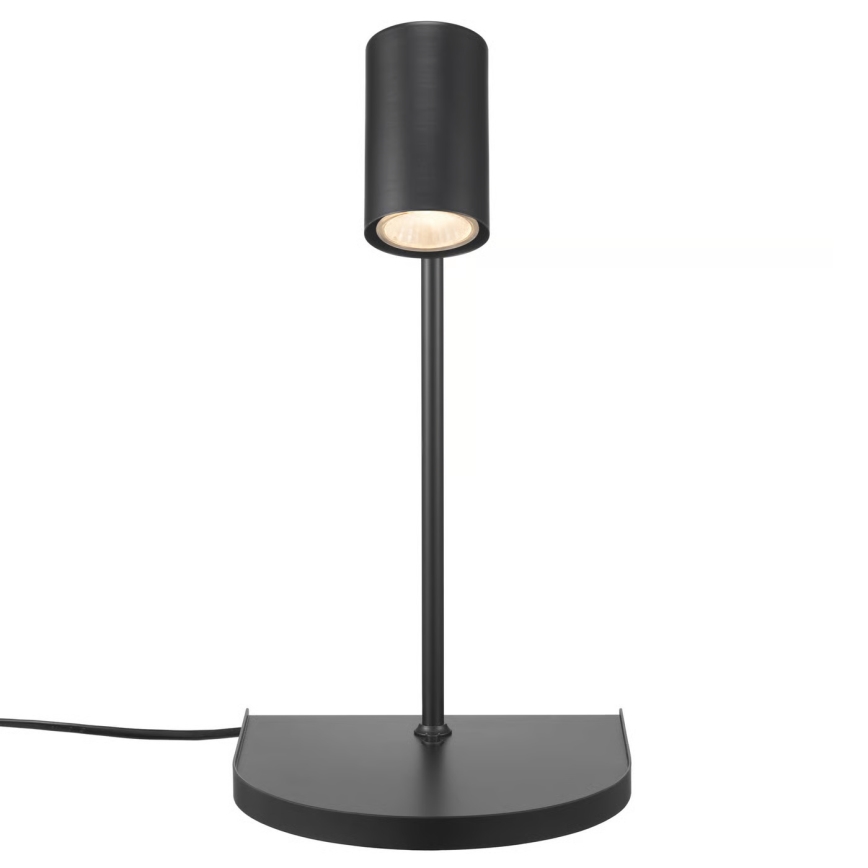 Nordlux - Lampada da parete con mensola CODY 1xGU10/15W/230V nera