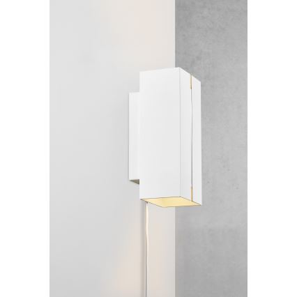 Nordlux - Lampada da parete dimmerabile a LED CURTIZ 2xLED/4,5W/230V bianco