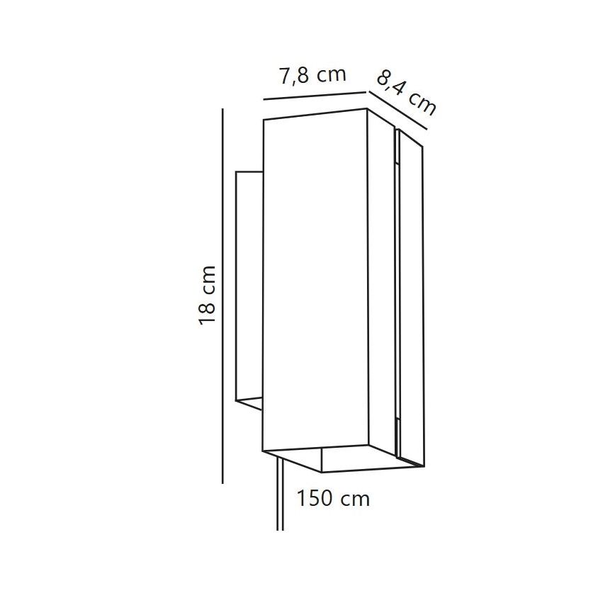 Nordlux - Lampada da parete dimmerabile a LED CURTIZ 2xLED/4,5W/230V bianco