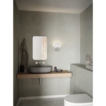 Nordlux - Lampada da parete dimmerabile per bagno HESTER LED/9,5W/230V IP44 bianco
