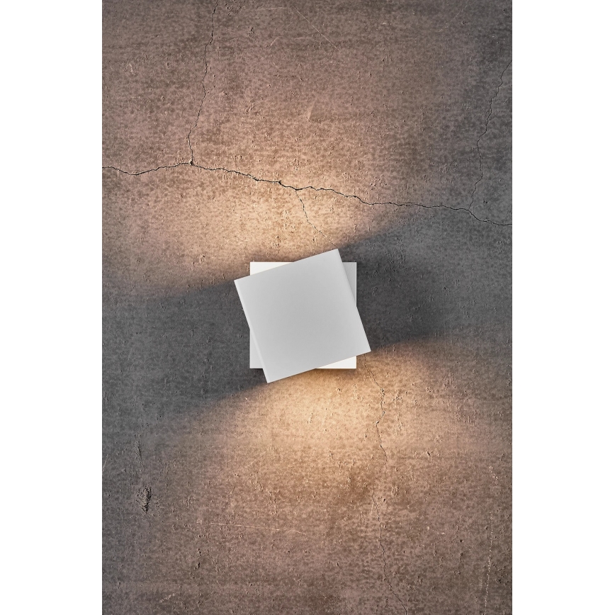 Nordlux - Lampada da parete esterna dimmerabile a LED TURN LED/13,8W/230V IP54 bianca