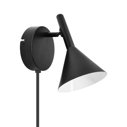 Nordlux - Lampada da parete KELVIS 1xGU10/12W/230V nero