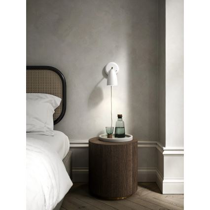 Nordlux - Lampada da parete NEXUS 1xGU10/6W/230V bianca
