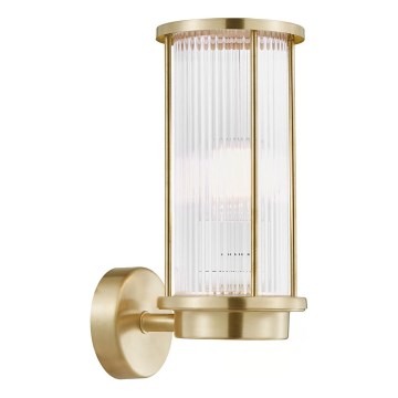 Nordlux - Lampada da parete per esterni LINTON 1xE27/15W/230V IP54 ottone