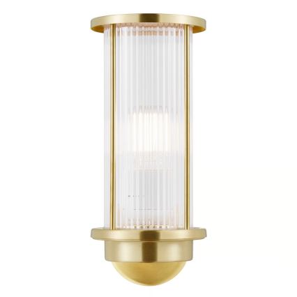 Nordlux - Lampada da parete per esterni LINTON 1xE27/15W/230V IP54 ottone