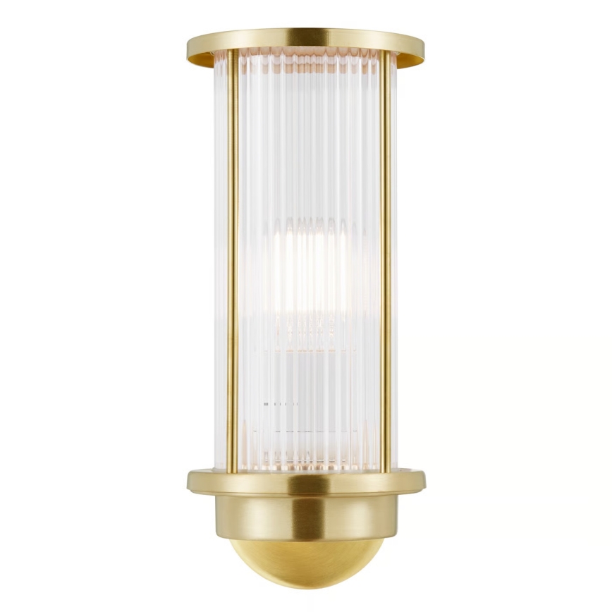 Nordlux - Lampada da parete per esterni LINTON 1xE27/15W/230V IP54 ottone
