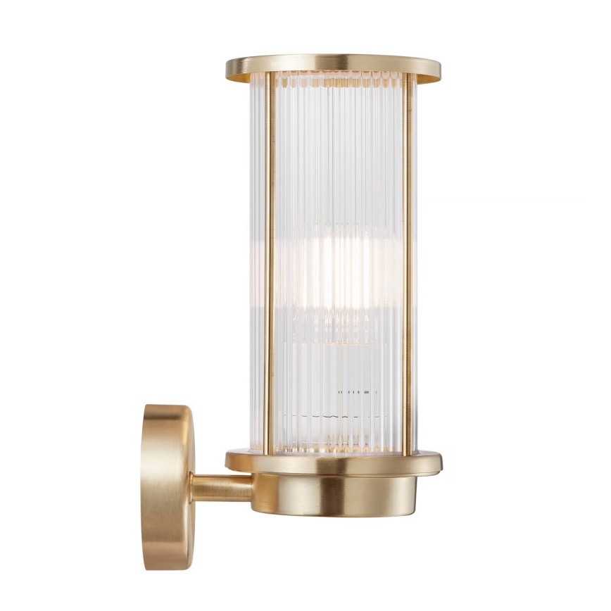 Nordlux - Lampada da parete per esterni LINTON 1xE27/15W/230V IP54 ottone