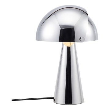 Nordlux - Lampada da tavolo ALIGN 1xE27/25W/230V, cromo lucido