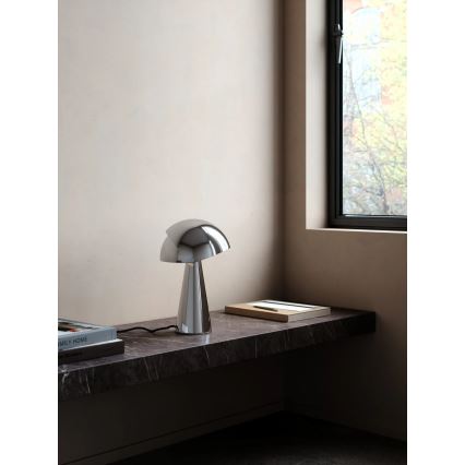 Nordlux - Lampada da tavolo ALIGN 1xE27/25W/230V, cromo lucido