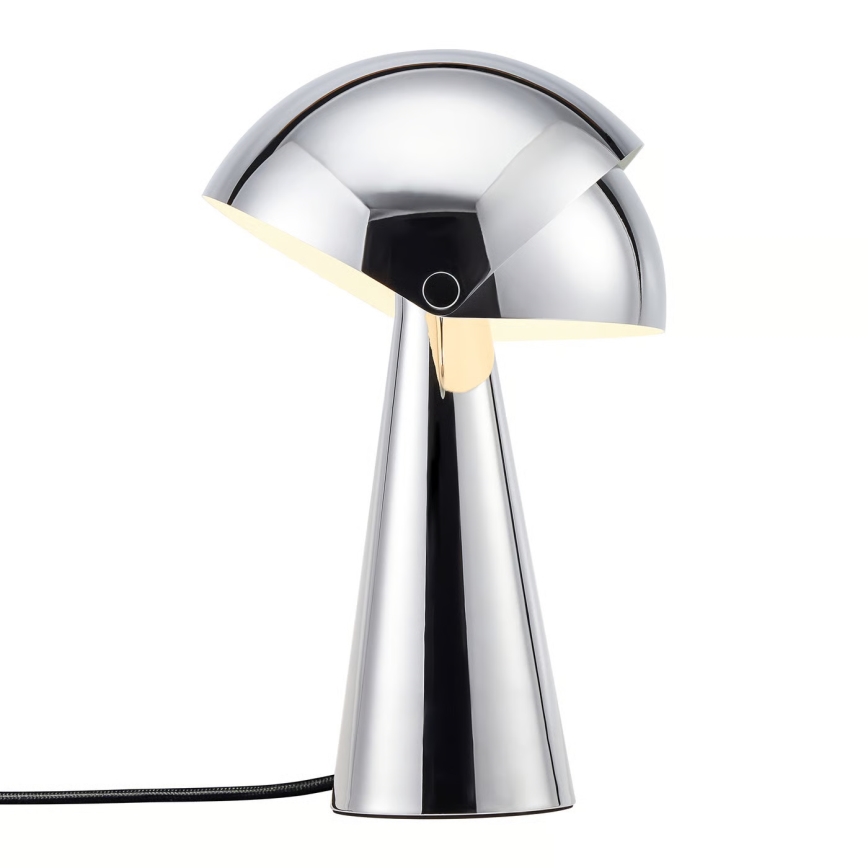 Nordlux - Lampada da tavolo ALIGN 1xE27/25W/230V, cromo lucido