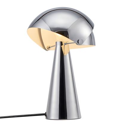 Nordlux - Lampada da tavolo ALIGN 1xE27/25W/230V, cromo lucido