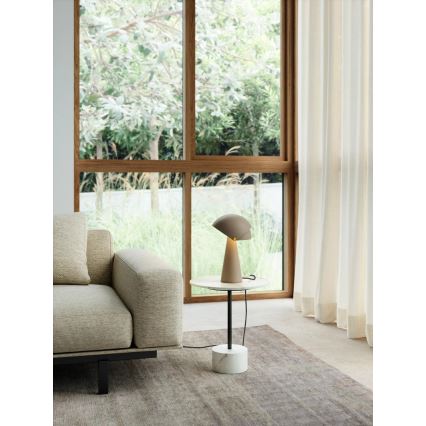 Nordlux - Lampada da tavolo ALIGN 1xE27/25W/230V marrone