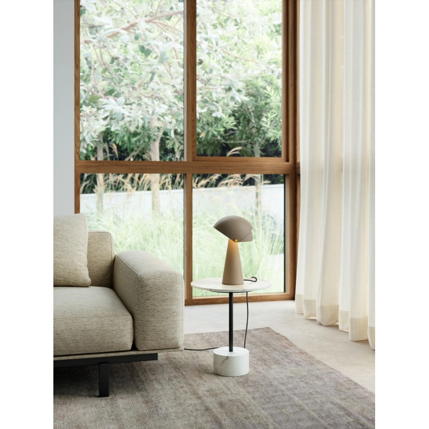 Nordlux - Lampada da tavolo ALIGN 1xE27/25W/230V marrone