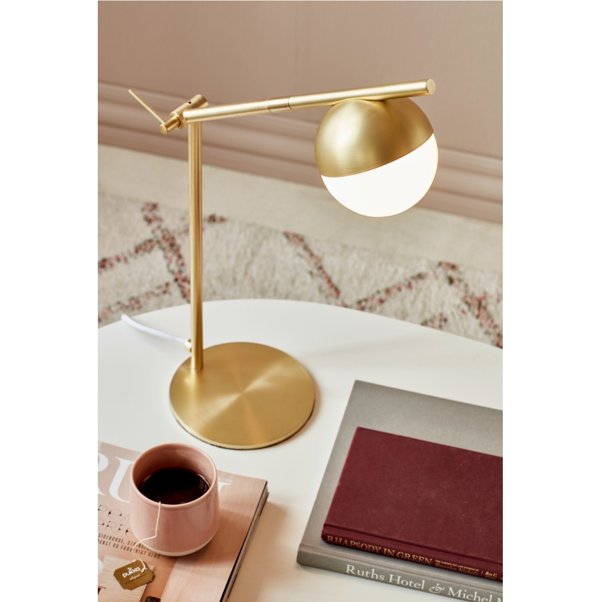 Nordlux - Lampada da tavolo CONTINA 1xG9/5W/230V ottone