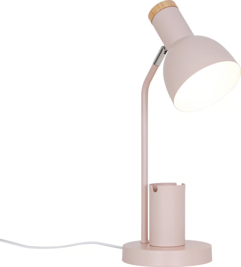 Nordlux - Lampada da tavolo DEVONE 1xE27/15W/230V rosa