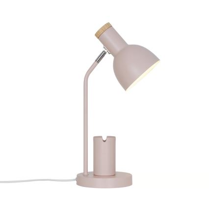 Nordlux - Lampada da tavolo DEVONE 1xE27/15W/230V rosa