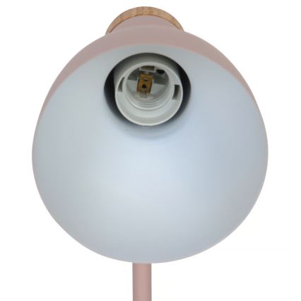 Nordlux - Lampada da tavolo DEVONE 1xE27/15W/230V rosa