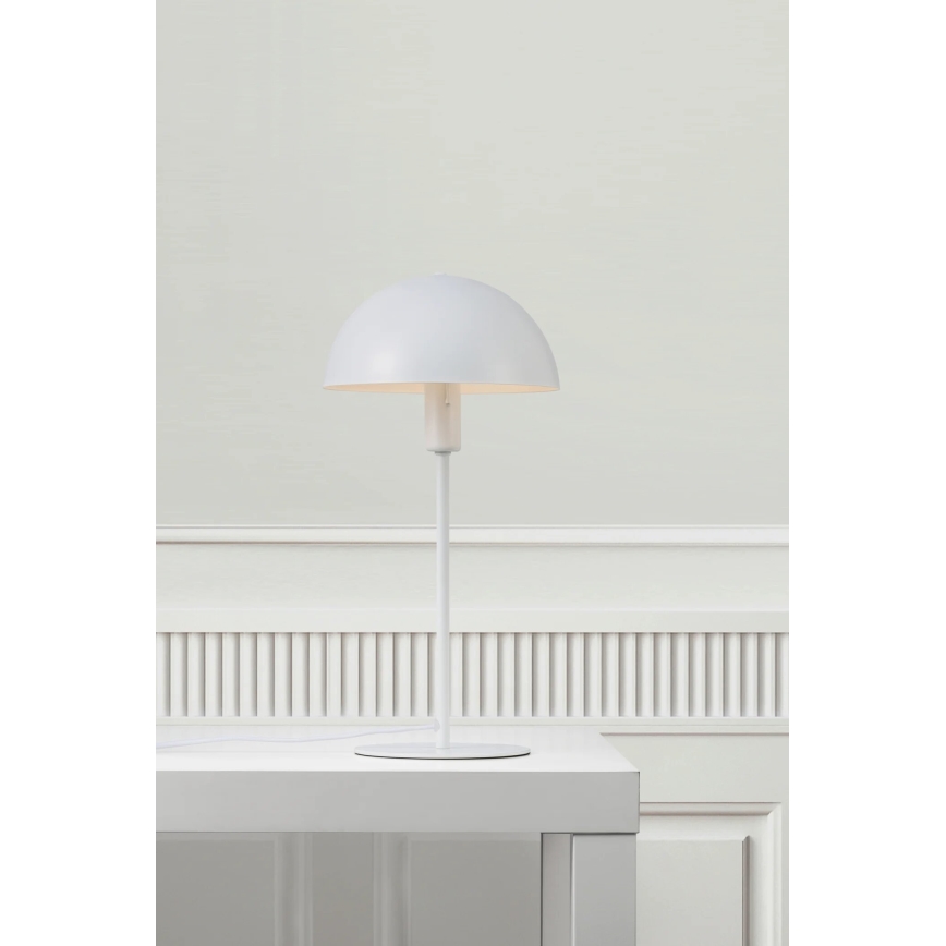 Nordlux - Lampada da tavolo ELLEN 1xE14/40W/230V bianco