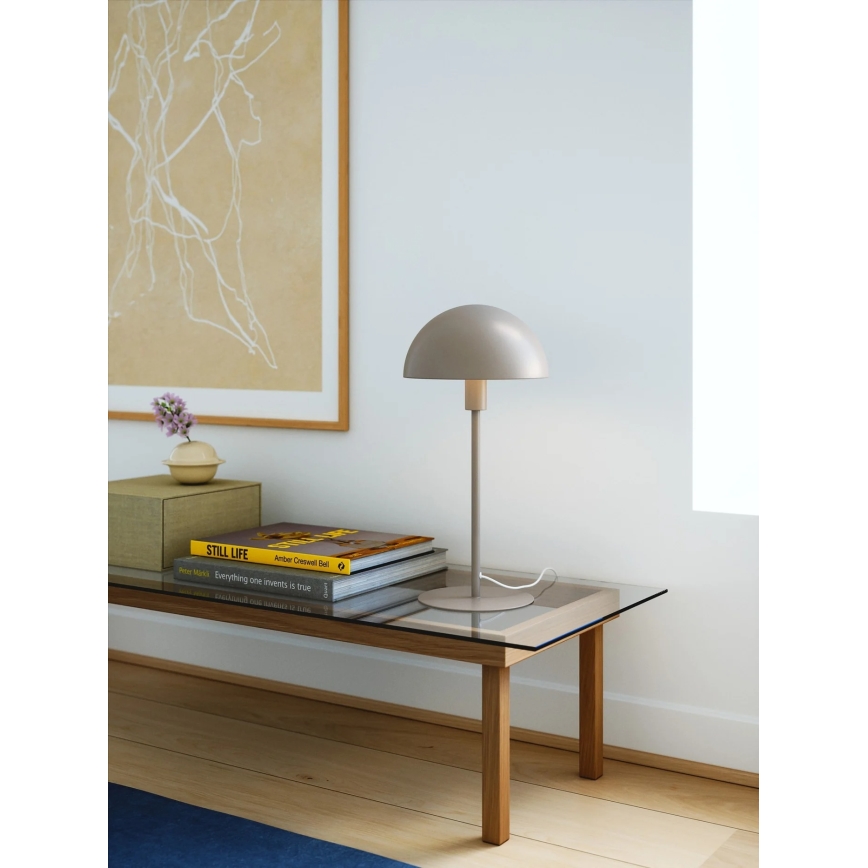 Nordlux - Lampada da tavolo ELLEN 1xE14/40W/230V marrone