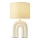 Nordlux - Lampada da tavolo HAZE 1xE27/40W/230V beige