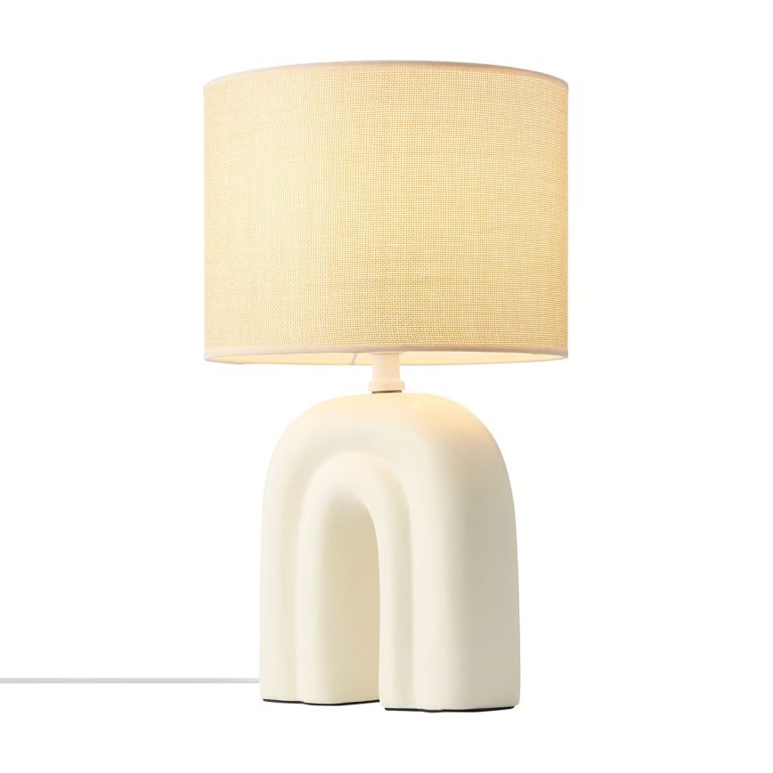 Nordlux - Lampada da tavolo HAZE 1xE27/40W/230V beige