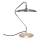 Nordlux - Lampada da tavolo LED ARTIST LED/15W/230V in acciaio inox